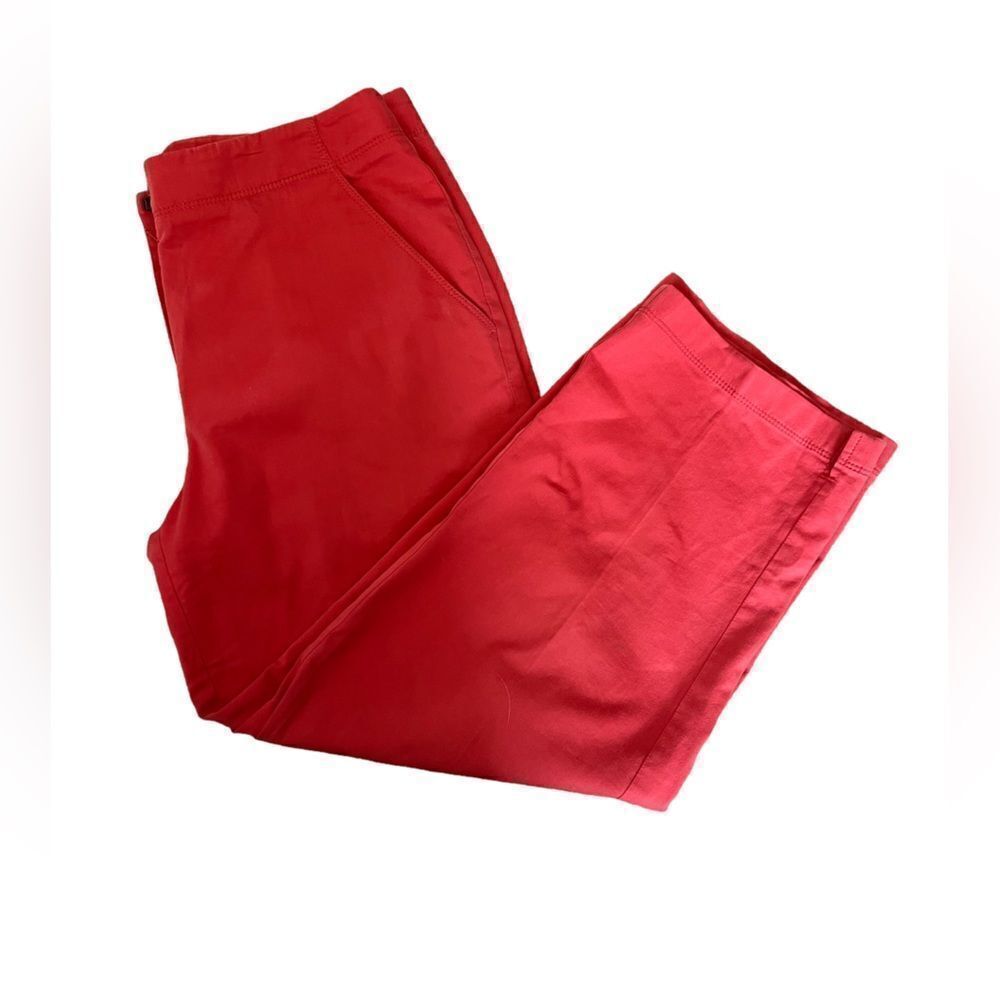 TOMMY BAHAMA Coral Wide Leg Stretch Cropped Capri Pant 6